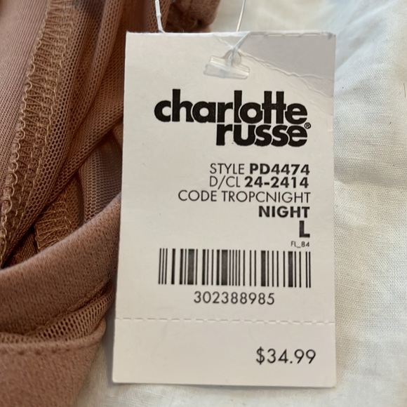 NWT Cutout Dress - Nude - Picture 4 of 4